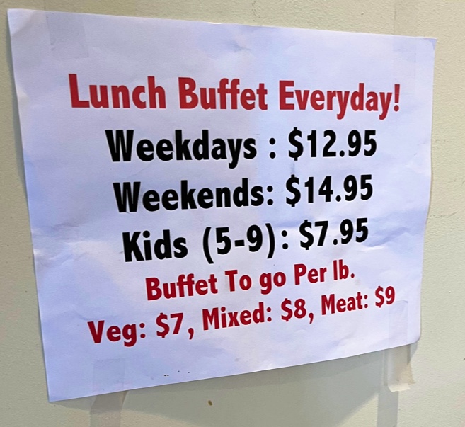 Menu Ahmed Indian Restaurant Ucf-2